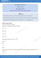 Đề thi học kì 2 Toán 7 - Đề số 12 - Kết nối tri thức